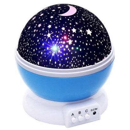 Starry Sky LED Night Light Projector for Nursery & Kids' Rooms