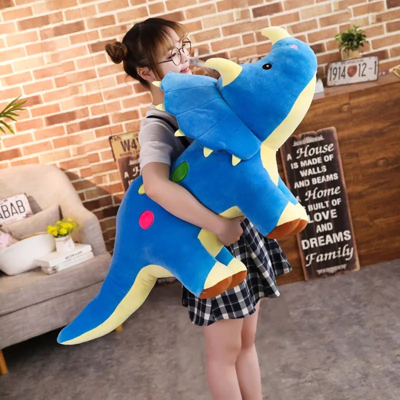 40cm Big Triceratops & Stegosaurus, Dinosaur Doll for Kids