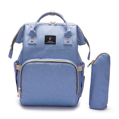Baby Diaper Bag With USB Interface Large Capacity Waterproof Nappy Bag