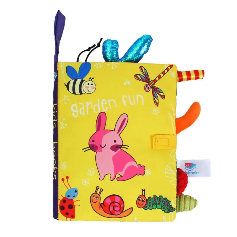 Interactive Sound Cloth Book: Baby Early Learning Toy