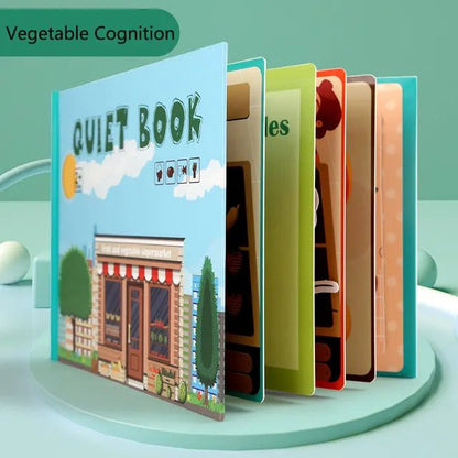 Montessori Busy Book for 2-4 Yrs: Preschool Learning &amp; Activity Toy