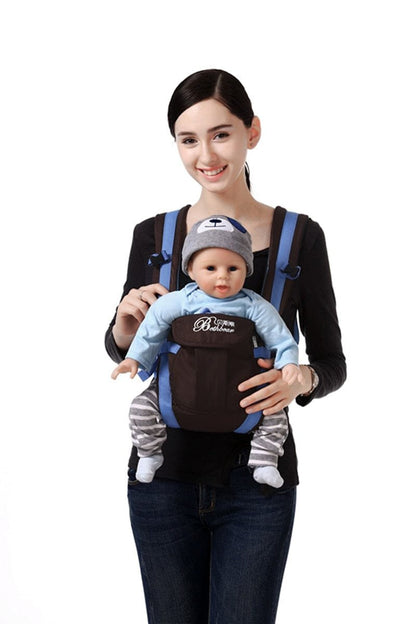 0-30 Months Breathable Front Facing Baby Carrier 4 in 1