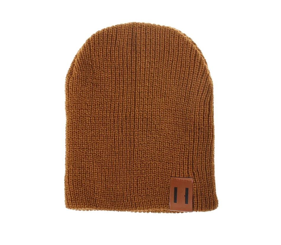 Newborn Knitted Baby Hat - Solid, Crochet Beanie for Kids