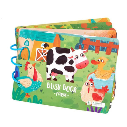 Montessori Busy Book for 2-4 Yrs: Preschool Learning &amp; Activity Toy