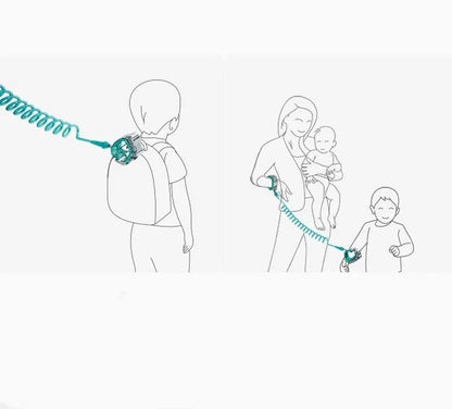 Child Safety Harness & Leash - Butterfly, Adjustable Wrist Link
