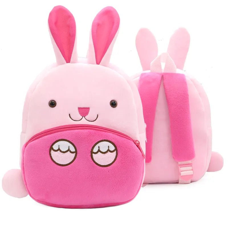 Cute Cartoon Animals- Kids' Backpacks: Schoolbag for Boys and Girls
