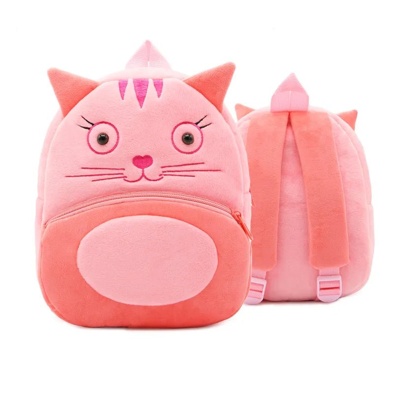 Cute Cartoon Animals- Kids' Backpacks: Schoolbag for Boys and Girls