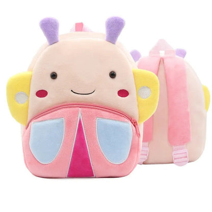 Cute Cartoon Animals- Kids' Backpacks: Schoolbag for Boys and Girls