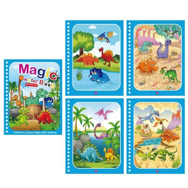 Magic Water Painting: DIY Kindergarten Graffiti & Early Education Toy