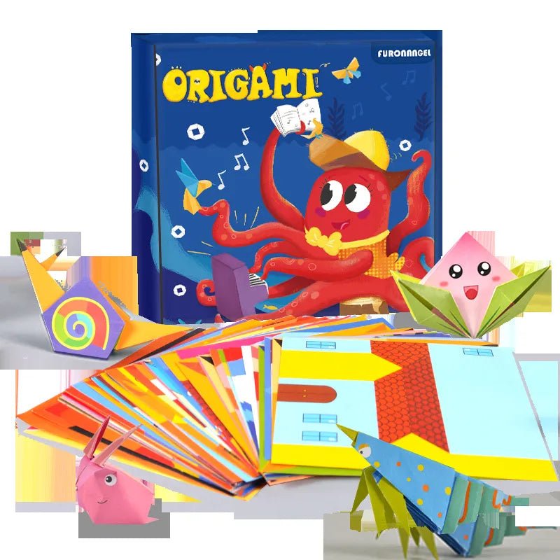 Cartoon Animal Origami Book: Educational Paper Craft Toy