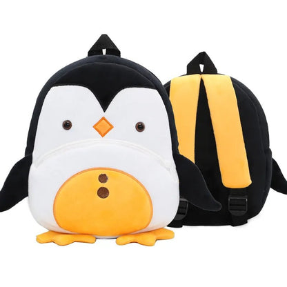 Cute Cartoon Animals- Kids' Backpacks: Schoolbag for Boys and Girls