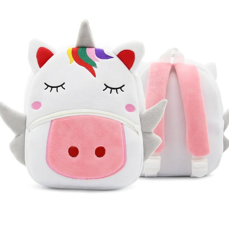 Cute Cartoon Animals- Kids' Backpacks: Schoolbag for Boys and Girls