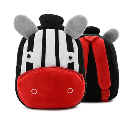 Cute Cartoon Animals- Kids' Backpacks: Schoolbag for Boys and Girls