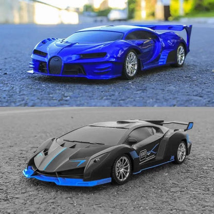1:18 High-Speed RC Car - 15km/h with LED Light - Chargeable