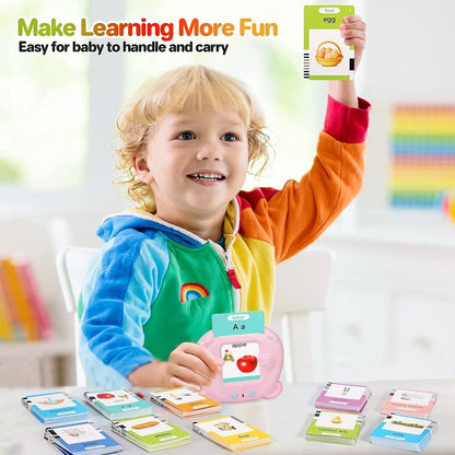 FCC CPC Kids Language Toy: 224-Word Montessori English Learning for Preschool