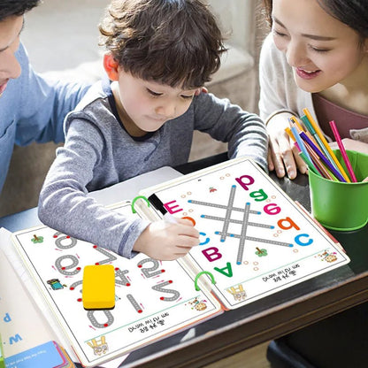 Montessori Drawing & Math Game Set: Toddler Educational Toy