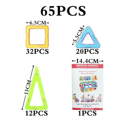 Magnetic Technic Plastic Building Blocks Assembly Toys For Children