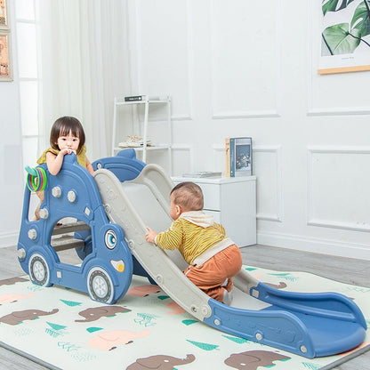 Children's Slide Basketball Frame, Climbing Stairs, Unisex, Indoor And Outdoor Use