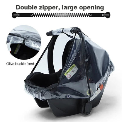 Transparent EVA Baby Safety Seat Rain Cover