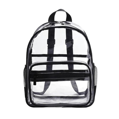 Women's Large Clear PVC Backpack: Waterproof & Fashionable