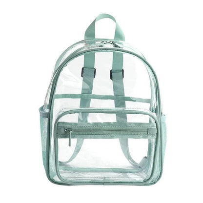 Women's Large Clear PVC Backpack: Waterproof & Fashionable