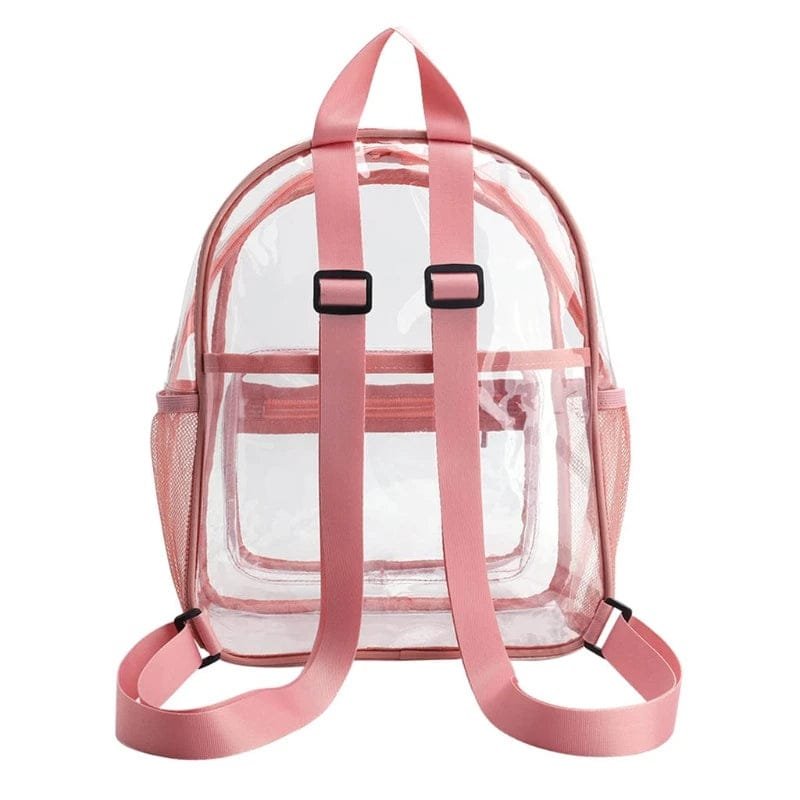 Women's Large Clear PVC Backpack: Waterproof & Fashionable