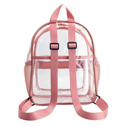 Women's Large Clear PVC Backpack: Waterproof & Fashionable