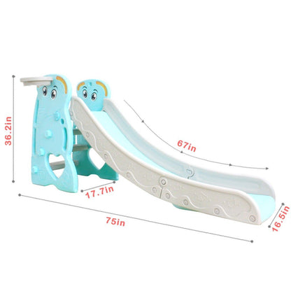 Childrens Slide Basketball Frame, Climbing Stairs,Unisex,Indoor And Outdoor Use