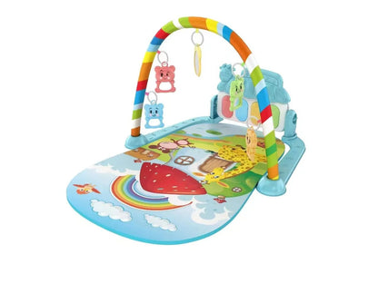 Baby Music Foot Piano & Crawling Pad - Fitness Stand Toy