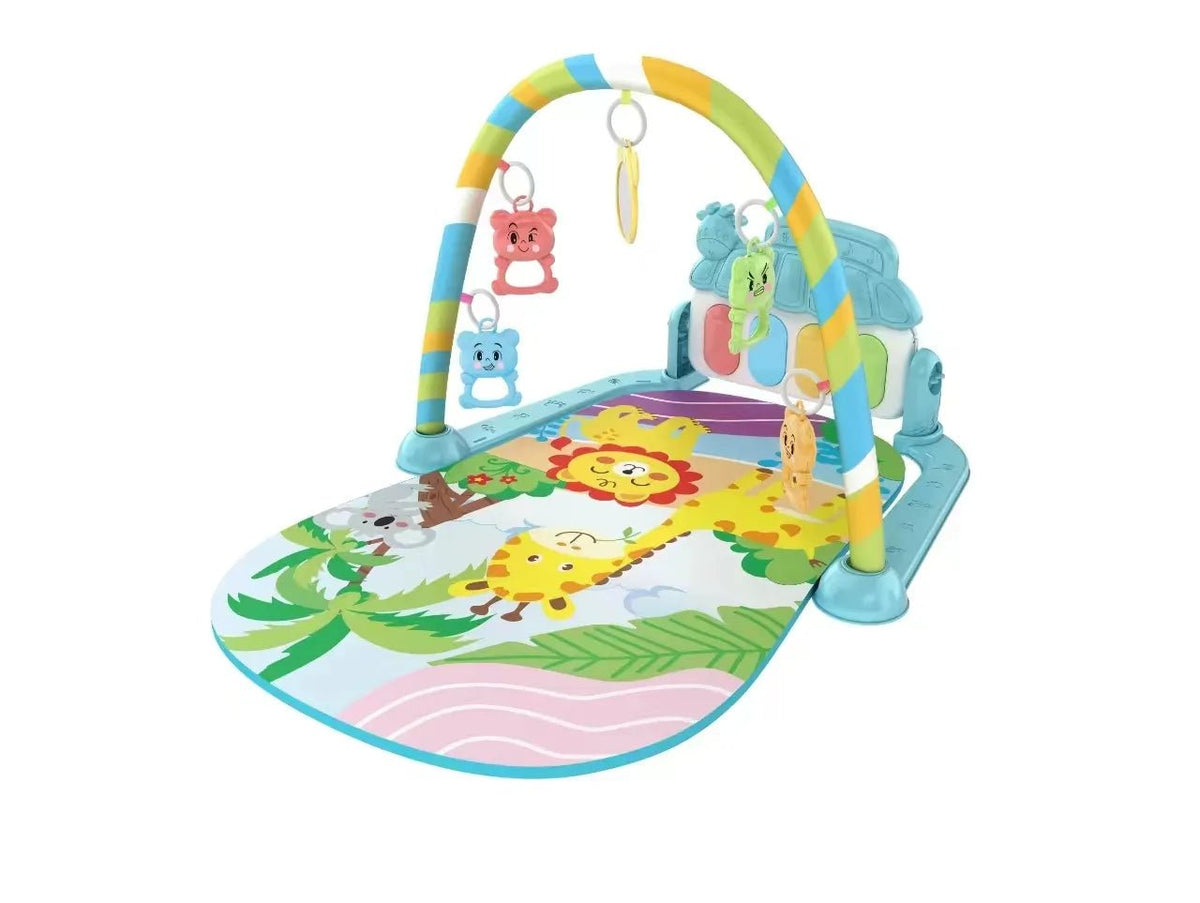 Baby Music Foot Piano & Crawling Pad - Fitness Stand Toy