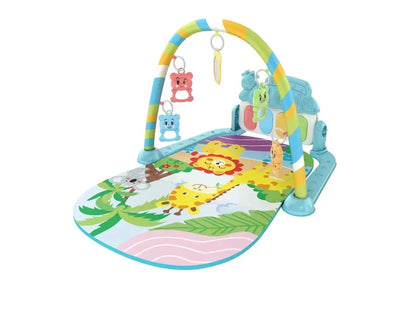 Baby Music Foot Piano & Crawling Pad - Fitness Stand Toy