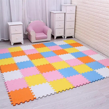 EVA Foam Baby Puzzle Play Mat - 29cm Interlocking Tiles for Kids