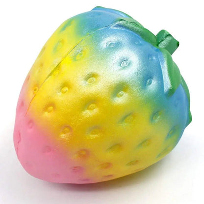 Avocado & Fruit Squishy Toy Set - Scented, Slow Rising, Educational