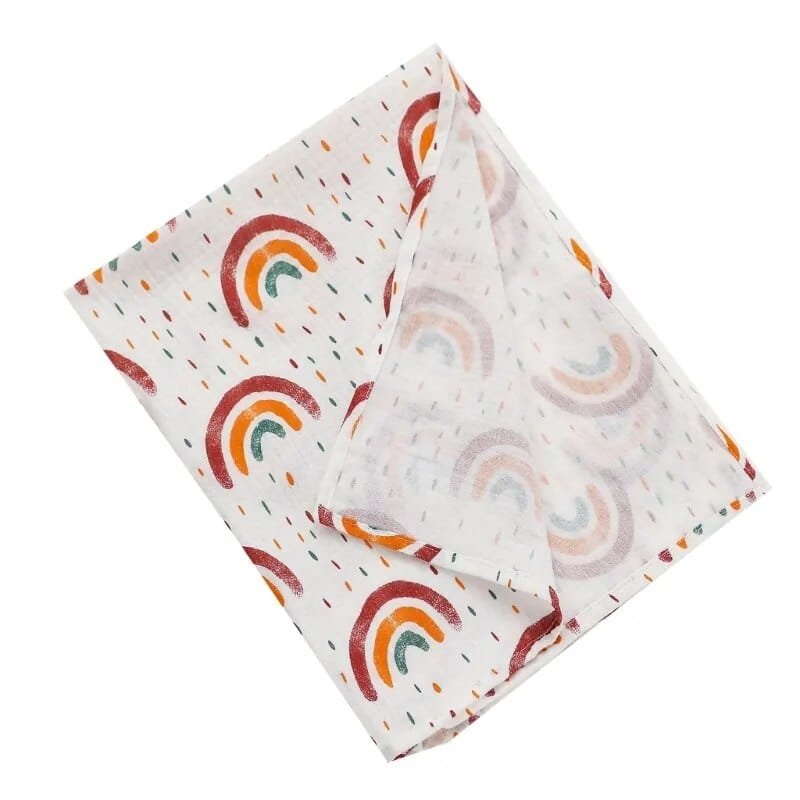 Super Soft Cotton Gauze Muslin Swaddle & Bath Towel
