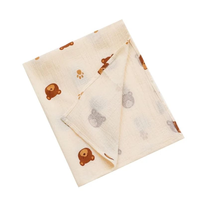 Super Soft Cotton Gauze Muslin Swaddle & Bath Towel