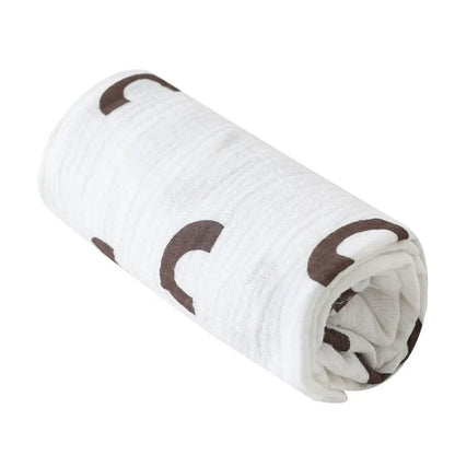 Super Soft Cotton Gauze Muslin Swaddle & Bath Towel