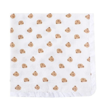 Super Soft Cotton Gauze Muslin Swaddle & Bath Towel