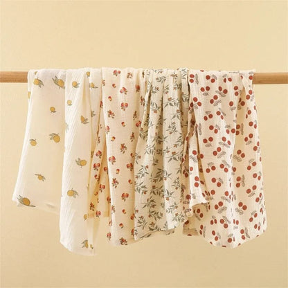 Super Soft Cotton Gauze Muslin Swaddle & Bath Towel