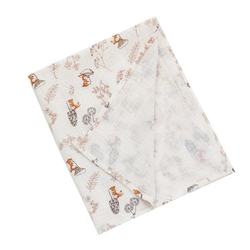 Super Soft Cotton Gauze Muslin Swaddle & Bath Towel