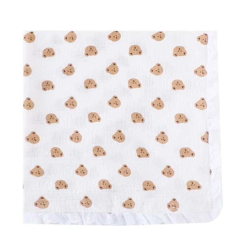 Super Soft Cotton Gauze Muslin Swaddle & Bath Towel