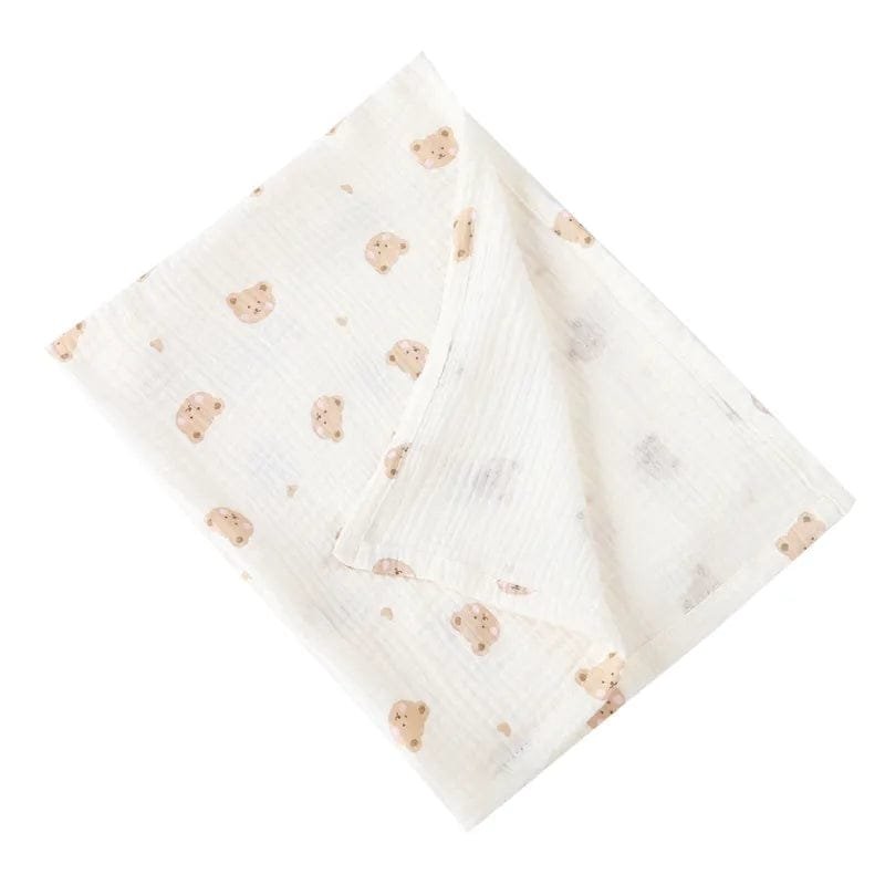 Super Soft Cotton Gauze Muslin Swaddle & Bath Towel