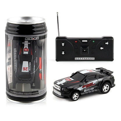4 Colors Coke Can Creative Mini RC Car Radio Remote Control Micro Racing Car