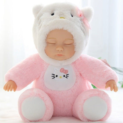 Kids Accompany Sleep Cute Face Plush Animal Doll Toy