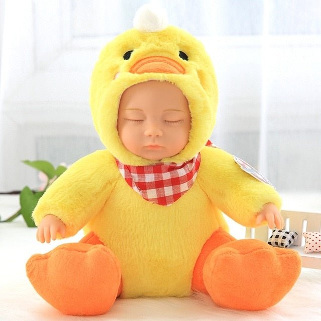 Kids Accompany Sleep Cute Face Plush Animal Doll Toy