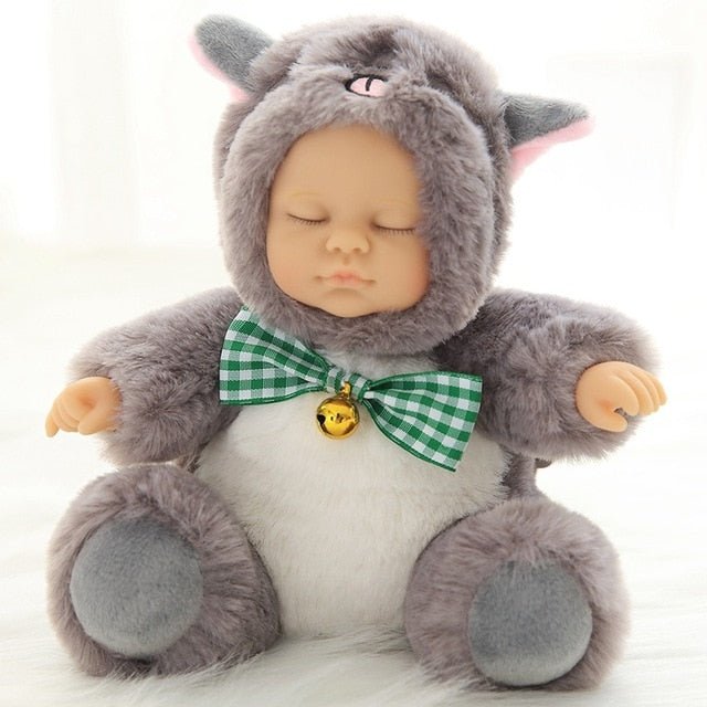 Kids Accompany Sleep Cute Face Plush Animal Doll Toy