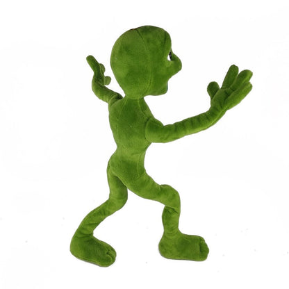 Wiggly Green Alien Dance Plush Toy
