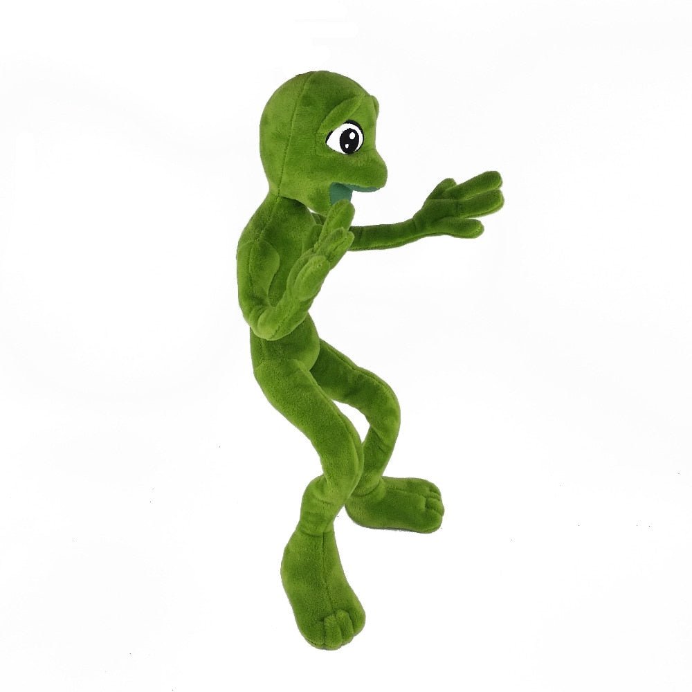 Wiggly Green Alien Dance Plush Toy