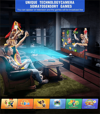 Wireless TV/PC Dance Mat Game - Anti-Slip, Dual Controller
