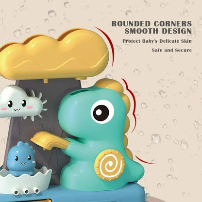 Cartoon Dinosaur Pipe Bath Toy, Baby Shower Water Game Gift