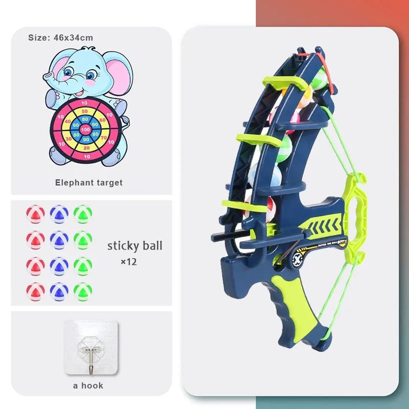 Dinosaur Slingshot Target Game: Kids' Outdoor Fun Toy